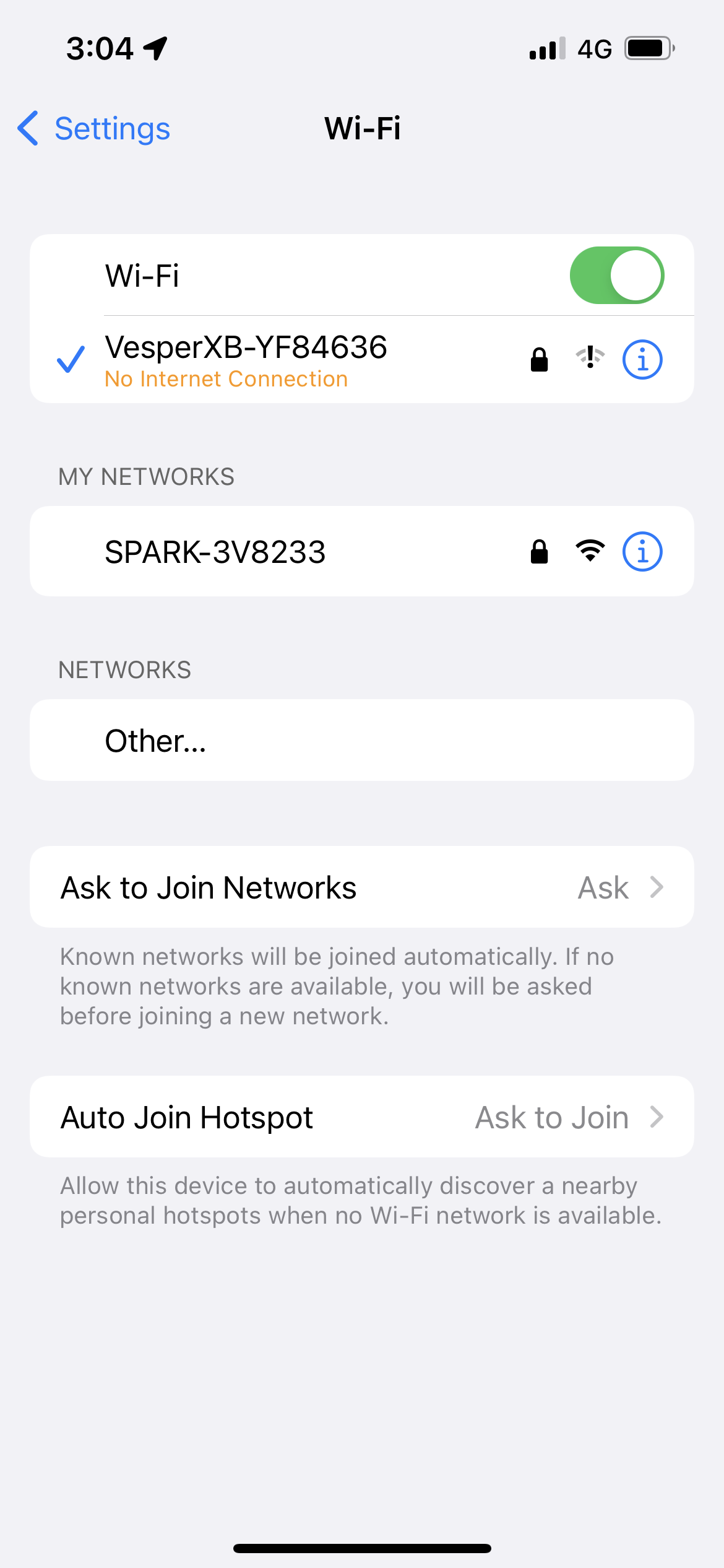 ios 15.3 wifi